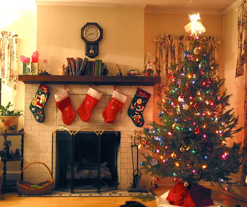 Christmas Tree and Stockings